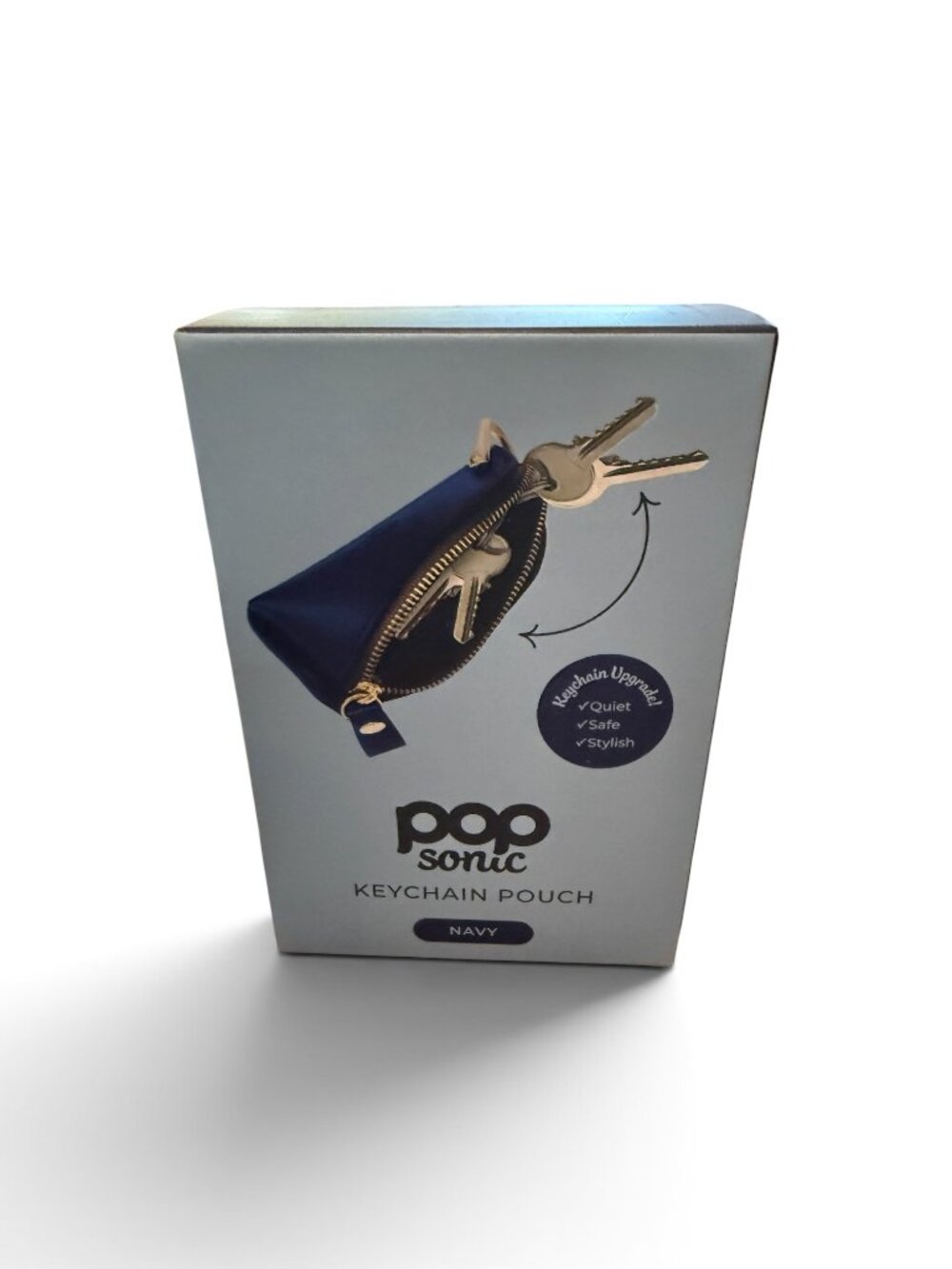 Pop Sonic Faux Leather Multi-Use Keychain Pouch - NEW